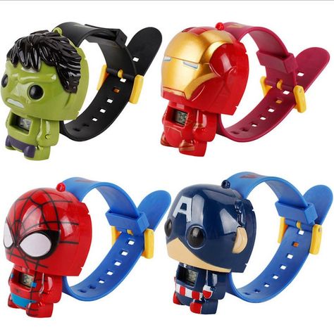 Best Kids Watches, Avengers Characters, Toy Watch, Anime Hands, Childrens Watches, Kids Electronics, Watch Cartoons, Time Kids, Kids Birthday Gifts