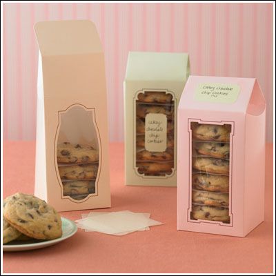 cookie madness - blog all about cookies and bake sale items Martha Stewart Cookies, Brownie Packaging, Bakery Packaging Design, Bake Sale Packaging, Biscuit Packaging, Cookies Box, Biscuits Packaging, Baking Packaging, Stroopwafel