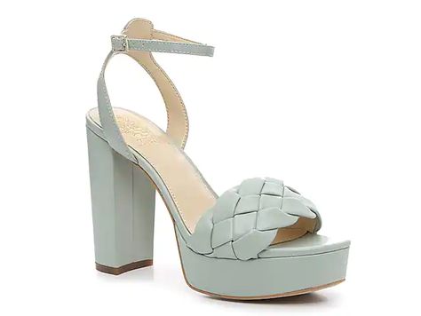 WOMEN'S HEELS Block Shoes, Neutral Heels, Green Sandals, Trendy Sandals, Steve Madden Heels, Vince Camuto Shoes, Steve Madden Shoes, Womens Heels, Slide Sandals