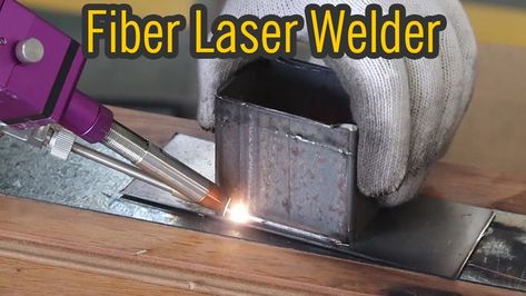 1000W Fiber Laser Welder, AccuWeld Laser Welder on Fillet Welding, Butt Welding and Spot Welding Fiber Laser Welding Machine for metal and more! Laser Welder, Laser Welding Machine, Welding Jobs, Welding Tips, Laser Welding, Metal Welding, Welding Machine, Software