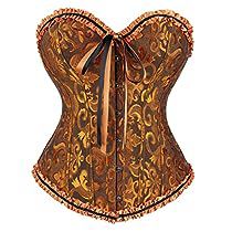 Corset Victorian, Brown Corset, Bustier Lingerie, Hip Pads, Plus Size Corset, Queen Love, Floral Corset, Overbust Corset, Corsets And Bustiers