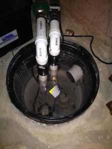 Sump Pump Sealed to contain Radon Radon Mitigation Diy, Sump Pump Drainage, Plumbing Humor, Residential Care Home, Radon Gas, Radon Mitigation, Drain Tile, Diy Basement, Waterproofing Basement