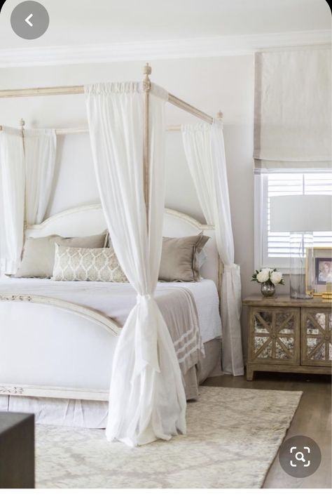 French Canopy Bed, White Bed, Bed Tent, Coastal Bedrooms, Bed Curtains, Canopy Bed, Master Bedrooms Decor, Design Awards, Luxury Bedding