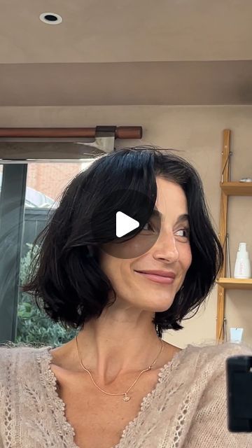 The Hair Bros on Instagram: "The Heavy Italian Bob

The first ever time having a bob. 

After experiencing post partum hair loss, Aysim felt like she was ready to cut her hair short for the first time in her life.

We opted for a slightly longer, Italian bob, keeping the ends quite heavy and chunky, with a subtle amount of movement to help build up the thickness and silhouette. 

Versatile to survive the insane hours all new mums face, while hopefully looking as chic as possible. 

This length, where the haircut has a gap above the shoulders really helps both show off the fullness of the hair, while accentuating the Neck, enhancing collerbones and when flipped to the side, frames the eyes.

A beautiful transformation for a very exciting new chapter in Aysim’s life. 

 
#Haircut #hairtransf Fine Long Haircut, Alexa Chung Bob Hair, Air Dry Bob Haircut, The Italian Bob Haircut, Straight Hair Bob Haircut, Long Haircut Thick Hair, Mum Cut Hair, Long Italian Bob, Heavy Italian Bob