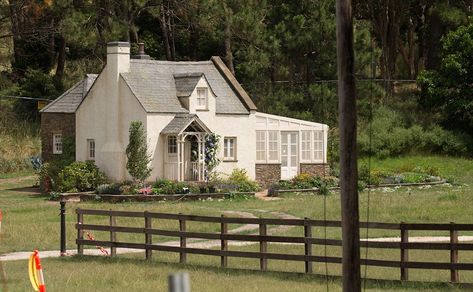 Childhood dreams: Sydney's Centennial Park is being turned into a fairy tale wonderland as... Peter Rabbit Cottage, Peter Rabbit House, Peter Rabbit House Movie, Peter Rabbit Movie, House Movie, Rabbit House, Rabbit Garden, Rose Byrne, Childhood Dreams