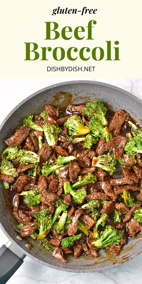 Gluten Free Broccoli Beef, Easy Beef And Broccoli Sauce, Gluten Free Dairy Free Beef Recipes, Dairy And Gluten Free Dinner, Quick Dairy Free Dinner, Gluten Free Beef Recipes, Gluten Free Beef And Broccoli, Gluten And Dairy Free Recipes For Dinner, Vegan Beef And Broccoli