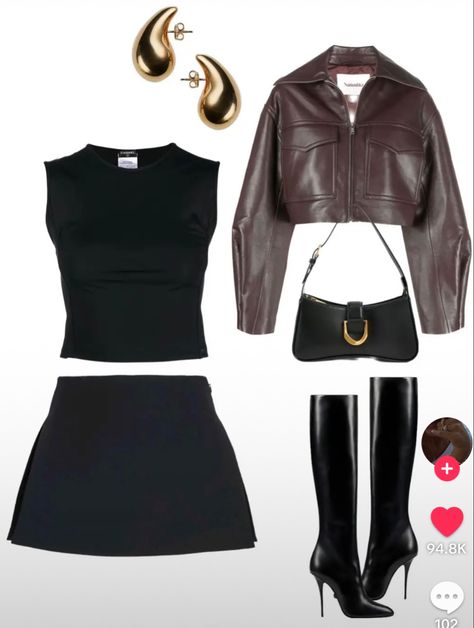 Woman In 50s Style, Upscale Night Club Outfit, School Awards Ceremony Outfit, Nyc Going Out Outfit Night Winter, Diner Outfits, Vegas Fits, Woman Aesthetic, Bryson Tiller, Ootd Inspo