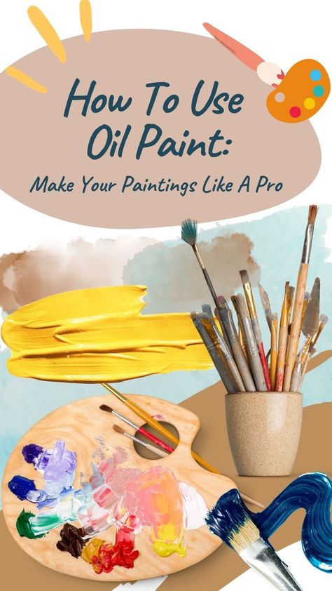 Oil Painting How To, How To Use Oil Paint, Studio Setting, Oil Painting Supplies, Oil Painting Tips, Paint Tools, Art Painting Tools, You're Not Alone, Chalk Couture