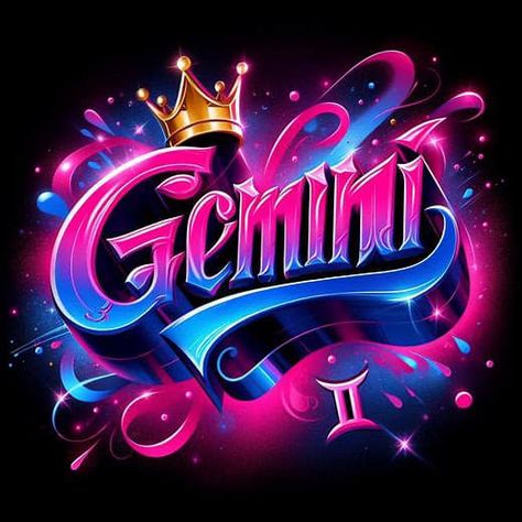 LaDonna Law Gemini Logo Design, Zodiac Gemini Art, Gemini Element, Gemini Aesthetic, Zodiac Leo Art, Svg Prints, Gemini Wallpaper, Zodiac Signs Colors, Pink Fireworks