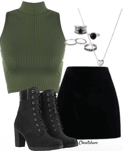 Slytherin Sweater Outfit, Harry Potter Slytherin Aesthetic Outfit, Green Black Outfit Aesthetic, Slytherin Outfit Inspiration, Slytherin Aesthetic Uniform, Hp Outfits Harry Potter, Hogwarts Aesthetic Outfits Slytherin, Slytherin Themed Outfits, Harry Potter Outfit Ideas Slytherin