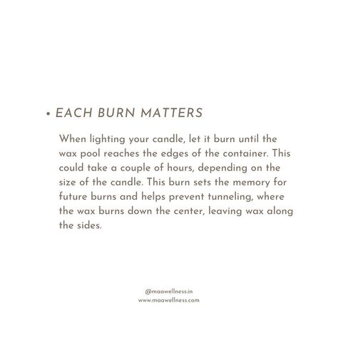 Sharing a few candle care tips for the most efficient burn that will make you love your scented candles even more! The full article is available on our website so do check it out 🫶🏻 Shop our collection at www.maawellness.com or connect with us on WhatsApp at +917284973557. [scented candles, candle care tips, soy wax candles, candles India, Ahmedabad based candles, candle guide] #MaaWellness #MWForSelfCare . . . #candlecaretips #candlecare #scentedcandles #candleindia #candlesahmedabad #c... Candle Guide, Candle Care Tips, Candle Tips, Candle Bouquet, Let It Burn, Candle Care, Making Videos, Wax Candles, Ahmedabad