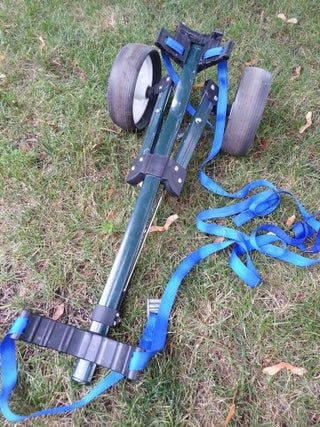 Turn a Golf Cart Into Kayak Dolly : 5 Steps - Instructables Kayak Hacks, Boat Hacks, Kayak Wheels, Kayak Diy, Kayak Modifications, Girls Surfing, Canadian Canoe, Kayak Carrier, Kayak Fishing Setup