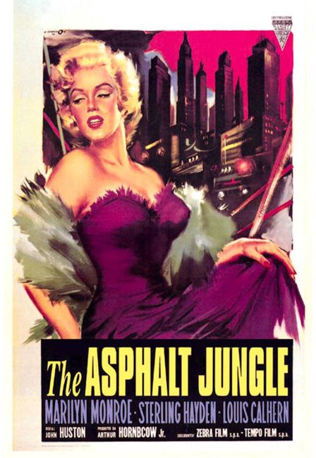 10 Retro Movie Posters So Gorgeous You Might Have to Redecorate The Asphalt Jungle, Klasik Hollywood, Foto Muro Collage, Marilyn Monroe Movies, Marilyn Monroe Poster, Old Movie Posters, Film Vintage, Noir Movie, Joe Dimaggio