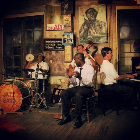 1940s Jazz Club, Old Jazz Club, 1930s New Orleans, Jazz Moodboard, 1920s New Orleans, New Orleans Jazz Club, Jazz Club Interior, Jazz Club Decor, Stanley Kowalski