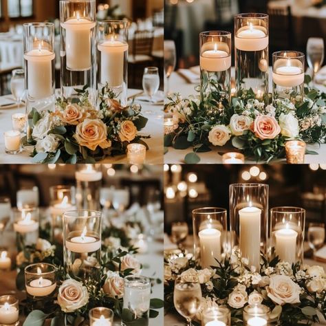 Dried floral centerpieces