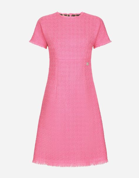 Day Dresses, Dolce Gabbana Dress, Satin Maxi Dress, Vestido Casual, Pink Outfits, Pink Mini Dresses, Dolce & Gabbana, Rose Pink, Designer Outfits Woman