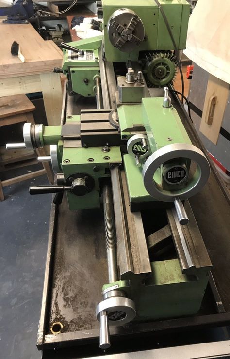 A.J.Bourke Model P Lathe - Australia Micro Lathe, Manual Lathe, Homemade Lathe, Machine Shop Projects, Lathe Parts, Machinist Tools, Metal Bending Tools, Metal Workshop, Lathe Machine