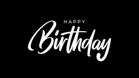 Happy Birthday Black Background, Birthday Black Background, White Solid Color, Flex Banner Design, Flex Banner, Happy Birthday Black, Sweet 16 Birthday Cake, Happy Birthday Text, 16 Birthday Cake