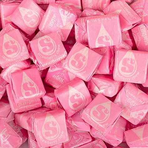 Amazon.com : Starburst Fruit Chews Only Pink Strawberry Limited Edition Family Bulk Pack 3lb (48oz) : Grocery & Gourmet Food Foto Muro Collage, Fruit Chews, Pink Starburst, Online Candy Store, Tout Rose, Pink Fruit, Bedroom Wall Collage, Stickers Kawaii, Baby Pink Aesthetic