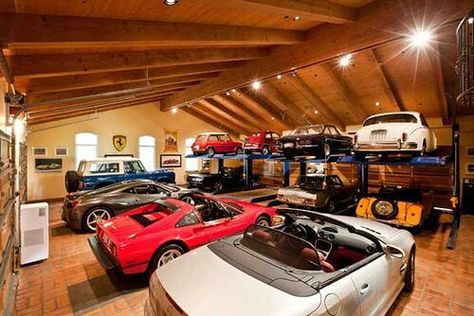 K Awesome Garages, Storage Barn, Monster Garage, Ty Pennington, Man Garage, Luxury Car Garage, Cool Garages, Ultimate Garage, Car Barn