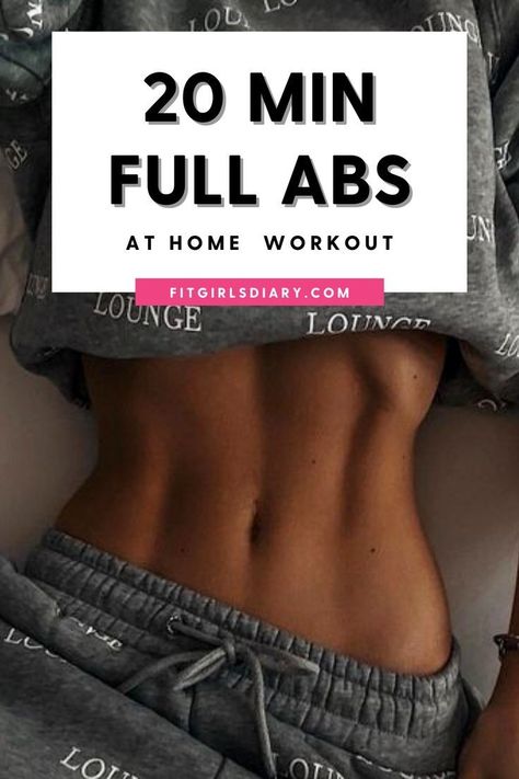 Upper Ab Exercises, How To Have Abs, Abs Exercises For Women, Full Ab Workout, Upper Ab Workout, 20 Min Workout, Core Exercises For Women, Easy Abs, Intense Ab Workout