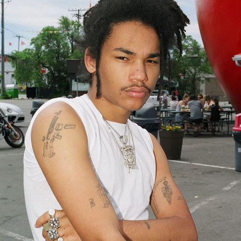 Brucedropemoff Tattoo, Luka Sabbat Tattoos, Steve Lacy Tattoo Ideas, Fashion Tattoo Ideas, Anchor Tattoo Wrist, Tattoo Placement Arm, Tattoo Fixes, Luka Sabbat, Her Tattoo