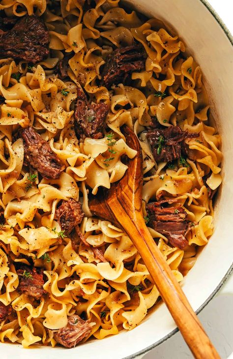 Homemade Beef And Noodles, Midwestern Style, Noodles From Scratch, Homemade Egg Noodles, Gimme Some Oven, Noodles Recipe, Homemade Beef, Beef And Noodles, Family Dinners