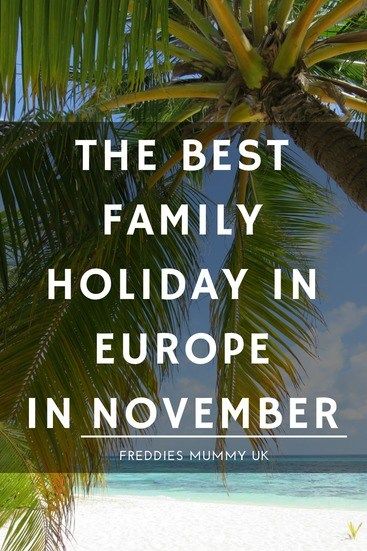 The best family holiday destinations in Europe in November #travel #familyholidays #holiday #europe #november #wintersun Europe In November, Europe In December, October Half Term, Frugal Travel, October Holidays, Travel International, Visit Europe, On The Road Again, Europe Trip