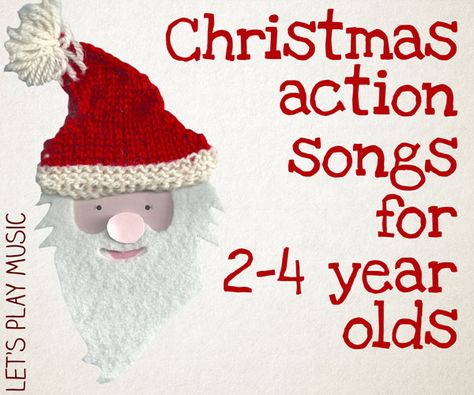 Christmas Action Songs for 2-4 Year Olds - Kids' Songs for Christmas - Let's Play Music Christmas Songs For Toddlers, Songs For Christmas, Preschool Christmas Songs, Christmas Songs For Kids, Do It Yourself Decoration, Action Songs, Christmas Program, Christmas School, Christmas Songs