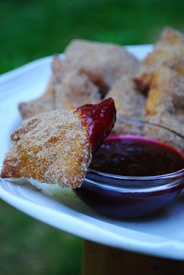 Gebackene Kürbis Donuts mit Feigenkaktus Dip Prickly Pear Recipes, Native American Food, American Foods, Native Foods, Cronut, American Desserts, Pear Recipes, Fry Bread, Breadsticks