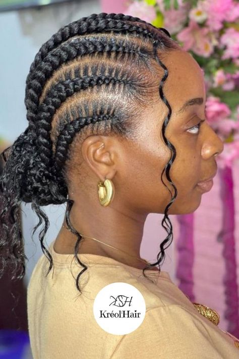 Simple Hair Lines For Black Women, Back Lines Braids For Black Women, Line Braids Hairstyles For Black Women, Lines Braids For Black Women, Hairstyles Lines Braids, Braid Lines For Black Women, Big Lines Hairstyles African, Simply Hairstyles For Black Women, Hair Styles Lines Braids