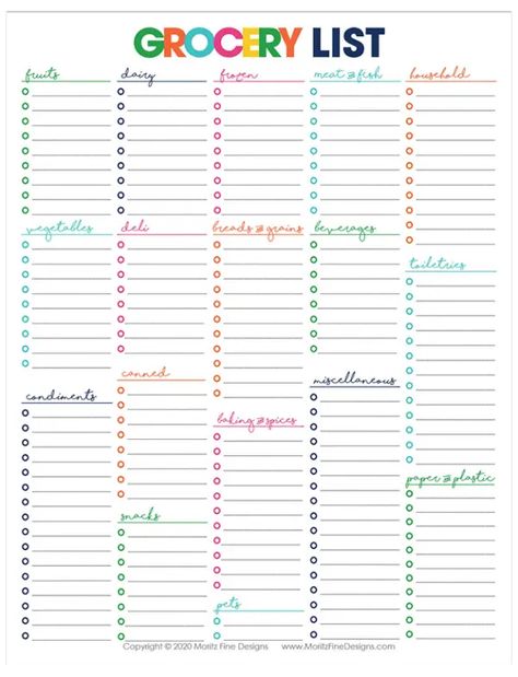 Free Printable Grocery List Templates, Grocery Store List, Grocery Shopping List Template, Printable Grocery List Template, Free Printable Grocery List, Master Grocery List, Free Grocery List, Shopping List Template, Printable Grocery List