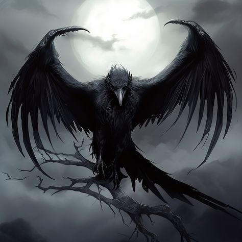 Crow Digital Art, Crow Concept Art, Raven Art Dark, Raven Character Design, Bae Tattoo, Crow Father, Raven Magic, Raven Aesthetic, Raven Pictures