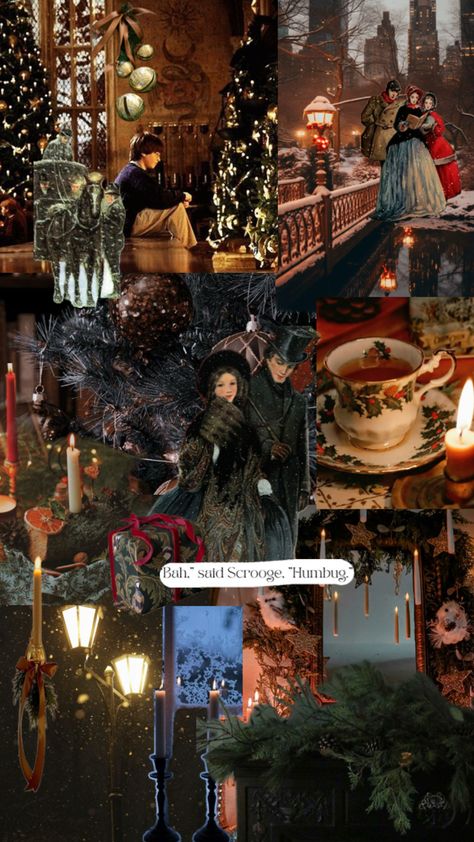 Dark Victorian, Christmas Lockscreen, Christmas Collage, Dark Christmas, Coffee Wallpaper, Christmas Phone Wallpaper, Victorian Christmas, Christmas Mood, Winter Aesthetic