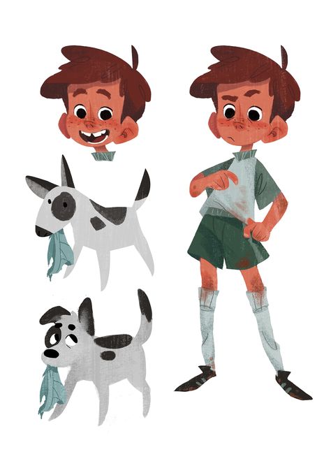 Boys on Behance ★ Find more at http://www.pinterest.com/competing/ Boy Animation, Children Character Design, Boy Character Design, Little Boy Character Design, Little Boy Illustration, Character Design Child, Kid Character Design, Kid Illustration Character, Dog Illustration Art Character Design