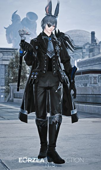 Glamour Collection | Eorzea Collection Ffxiv Glamour Male, Ffxiv Wol, Rabbit Folk, Male Attire, Ff14 Glamour, Ffxiv Character, Ffxiv Glamour, Gaming Stuff, Eorzea Collection