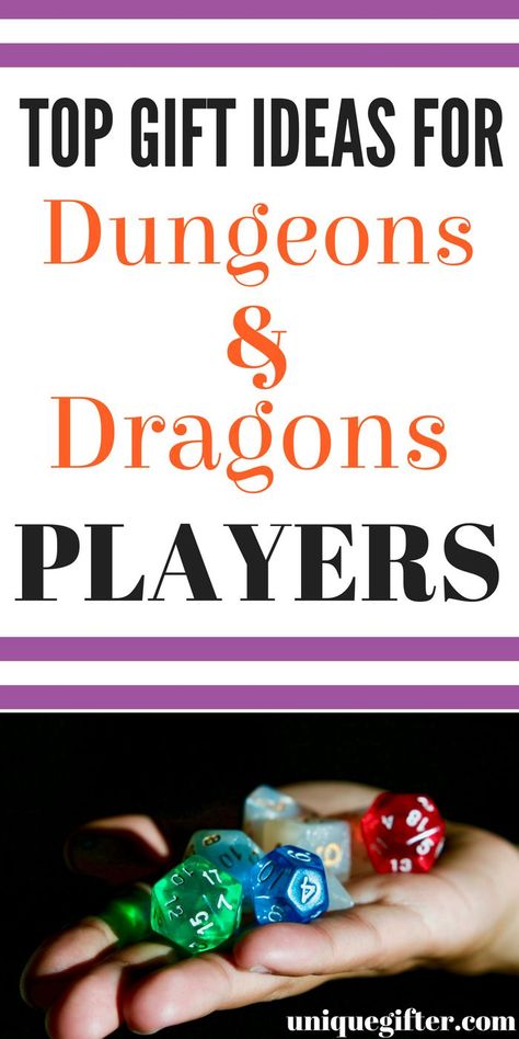 Gift Ideas for D&D Players | Dungeons and Dragons | Gamers | Birthday Gifts | Christmas Presents | Fun Gamer Gifts Dnd Christmas Gifts, Dnd Stuff To Buy, Diy Gamer Gifts, Gifts For Nerdy Boyfriend, Diy Gifts For Gamers, Dungeons And Dragons Crafts, Dnd Gift Ideas, Gamer Crafts, Gamer Gifts For Him