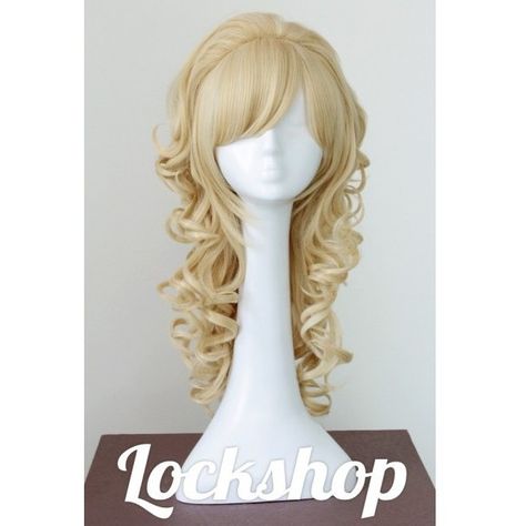 Hime Gyaru Blonde ($42) ❤ liked on Polyvore featuring lockshop and wig Hime Gyaru, Blonde Wig, Wigs, Bags For Women, Designer Clothes, Blonde, Perfect Clothing, Disney Princess, Outfit Accessories