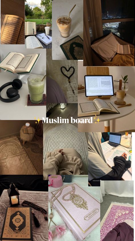 #visionboard #muslim #muslima #muslimgirl #aestetic #routine #routineaestetic #girl #islam #hijab Muslim Clean Girl Aesthetic, Islam Study Aesthetic, Islam Girl Aesthetic, Hijab Styles Aesthetic, Muslim Astethic, Muslim Lifestyle Aesthetic, Islamic Girl Aesthetic, Vision Board Islam, Islamic Manifestation