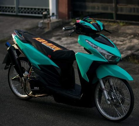 Honda Click 125i Modified, Motor Modif, Honda Click, Honda Vario, Family Emergency, Sepeda Motor, Custom Motorcycles, Emergency Preparedness, Cars And Motorcycles