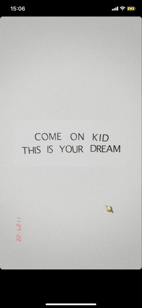 Qoutes About Dream Come True, Quote About Following Your Dreams, Dreams Coming True Aesthetic, Making My Dreams Come True Quotes, Captions About Dreams Coming True, Quotes About Your Dreams, Dreams Captions Instagram, Dream Come True Captions For Instagram, This Is My Year Of Dreams Coming True