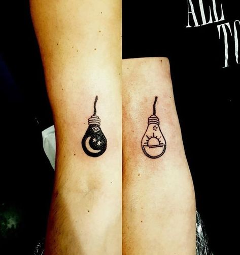 24 Small Matching Tattoos for Best Friends - Page 2 of 5 - Small Tattoos & Ideas