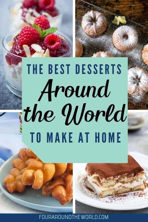 Desserts Around The World, African Dessert, International Desserts, The Best Desserts, British Desserts, Around The World Food, Recipes From Around The World, Foreign Food, Best Desserts