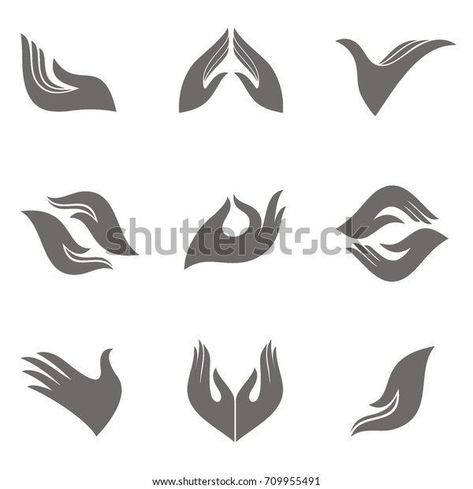 Create a professional logo now Logo With Hands, Hand Icon Logo, Elements Logo, Creation Logo, Massage Logo, Hands Design, Good Logo, Charity Logos, Hands Icon