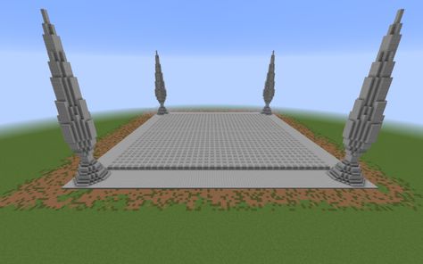 Dragon Ball Z Cell Arena Minecraft Project Minecraft Arena Ideas, Minecraft Pvp Arena Build, Arena Minecraft Build, Dragon Egg Pedestal Minecraft, Minecraft Arena, D&d Arena Map, Cell Games, Game Arena, Dragon Base