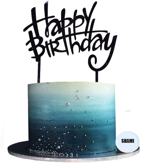 Happy Birthday Cake For Men, Frozen Cake Decorations, Birthday Cake For Men, Simple Birthday Cake Designs, Cake For Men, Cake Design For Men, Cake Toppers Birthday, Birthday Cake For Husband, Dad Birthday Cakes