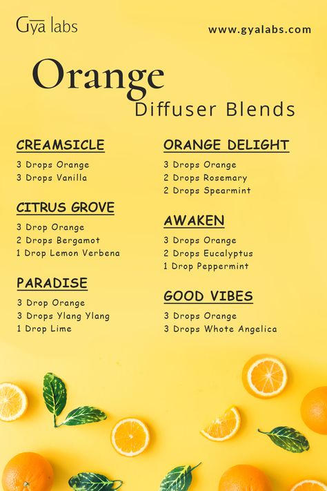 A bottle of Sweet Orange Essential Oil Blend with a slice of orange and a diffuser on a white background. Fruit Essential Oil Blends, Sweet Orange Diffuser Blends, Peach Essential Oil Blend, Sweet Orange Essential Oil Blends, Orange Diffuser Blends, Sweet Orange Essential Oil Benefits, Orange Essential Oil Uses, Orange Essential Oil Blends, Essential Oil For Skin