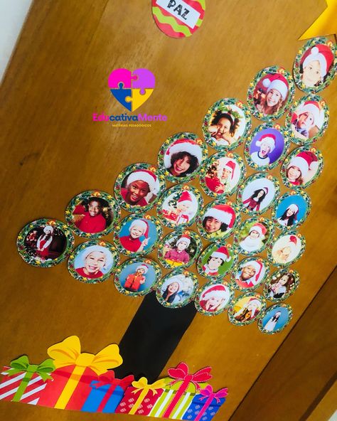 🎄 Painel Natalino Com Fotos Editáveis no Canva 🎁 Decore a porta da sua sala de forma criativa e personalizada neste Natal! Comente “EU QUERO” que enviamos o link para adquirir. Natal