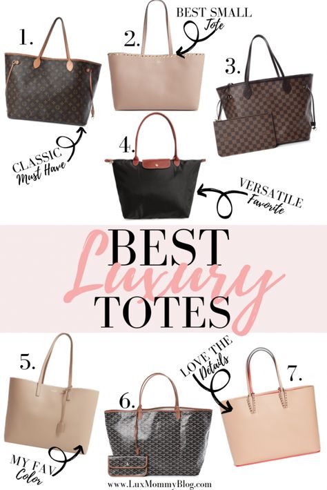 Luxury Totes You’ll Love Large Luxury Bags, Best Designer Bags 2023, Luxury Shopping Tote Bag, Tote Bag Purse Handbags, Light Luxury Tote Bag For Shopping, Staple Designer Bags, Best Designer Work Bags, Designer Mom Bags, Light Luxury Tote Shoulder Bag For Shopping