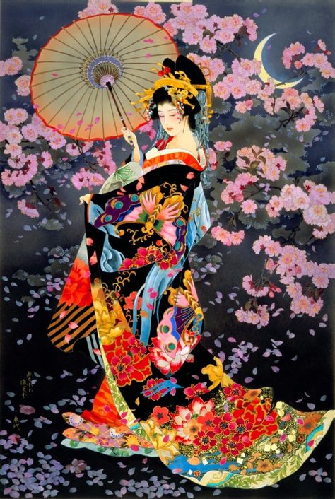 Geisha Art, Ravensburger Puzzle, 500 Piece Jigsaw Puzzles, Japanese Geisha, Japanese Prints, Unframed Art, Chinese Art, Asian Art, Jigsaw Puzzle